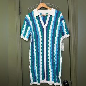 NWT Hyacinth House dress bought off tuckernuck. Small Striped Knit Dress